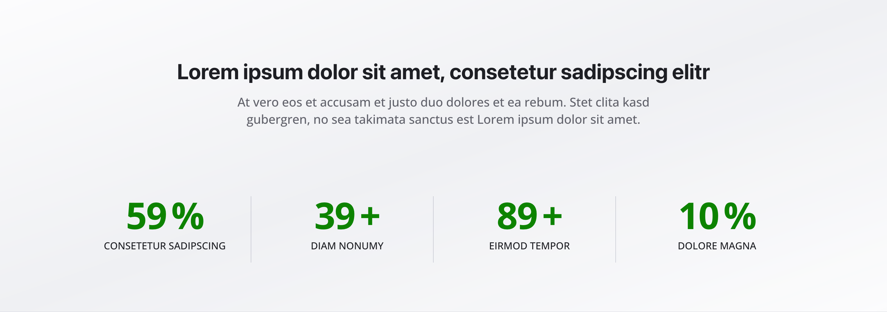 Beispiel einer Statistik